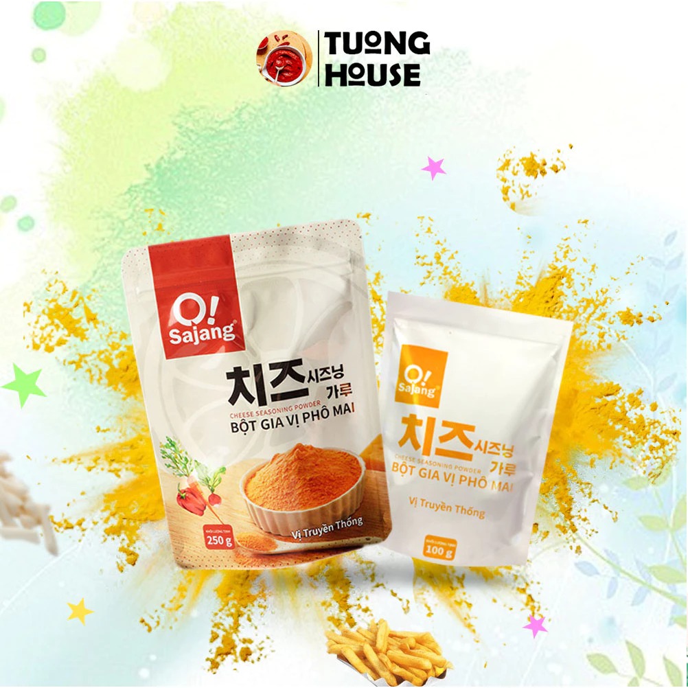 Bột Phô Mai Lắc Hàn Quốc O!Sajang 250g