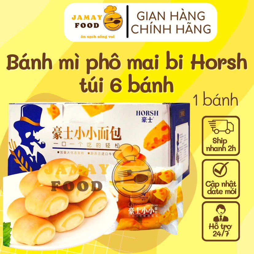 Bánh mì 6 viên bi cheese sữa chua Horsh thơm ngon