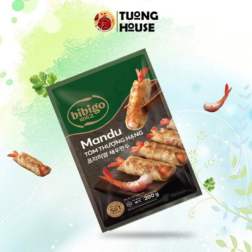 Bánh xếp Mandu Tôm Thượng Hạng Bibigo 200g